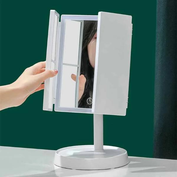 LED Folding Mirror