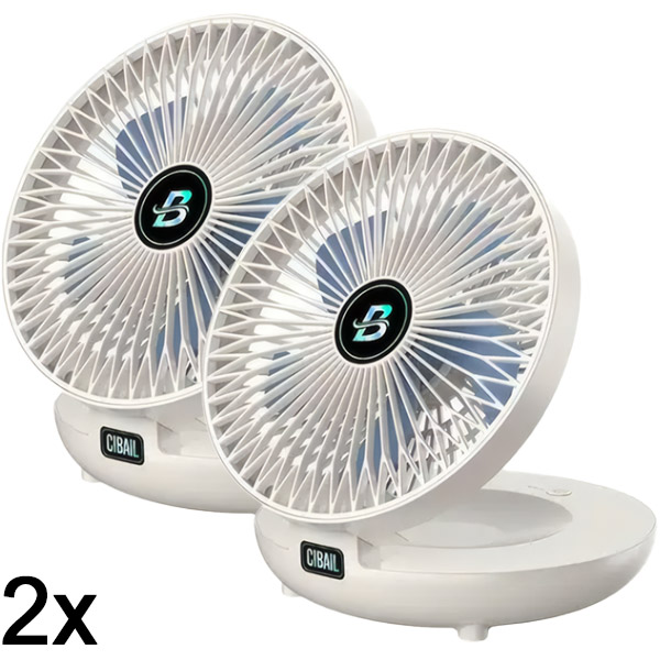 2x Hordozható mini ventilátor | AIRCOLIO