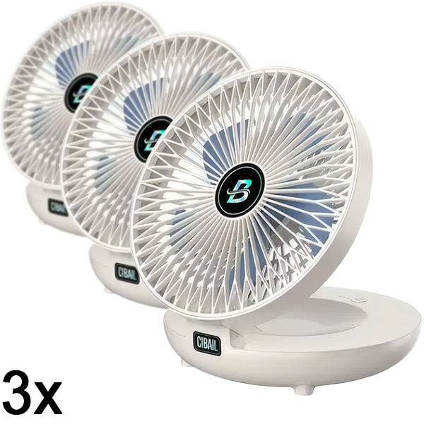 3x Hordozható mini ventilátor | AIRCOLIO