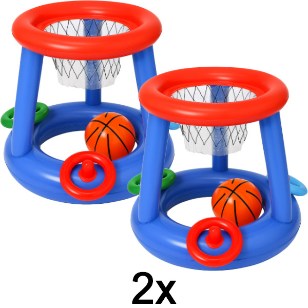 2x Felfújható kosárlabdapalánk medencébe | DUNKSPLASH
