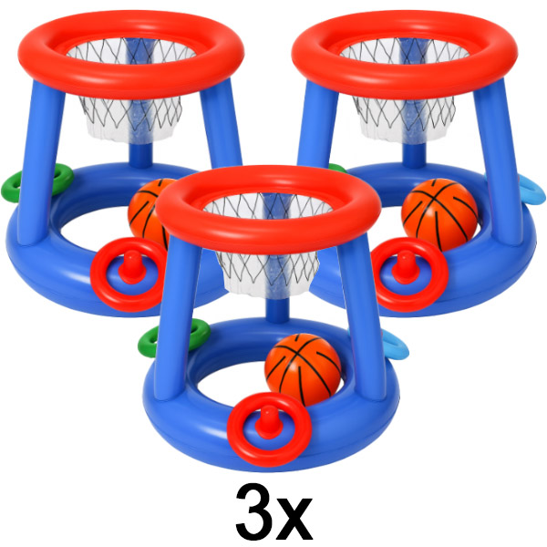 3x Felfújható kosárlabdapalánk medencébe | DUNKSPLASH
