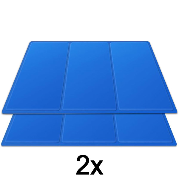 2x Háziállat-hűtő matrac – 90 x 50 cm, nincs szükség áramra vagy vízre | PAWCHILL