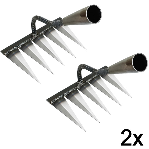 2x Sokoldalú kerti eszköz talajkarbantartáshoz | PRONGSPRO
