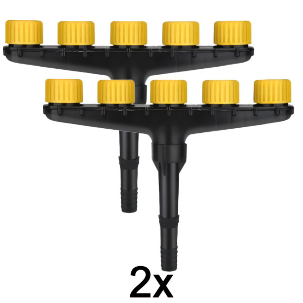 2x Többfejes locsolócső | SPRAYMASTER