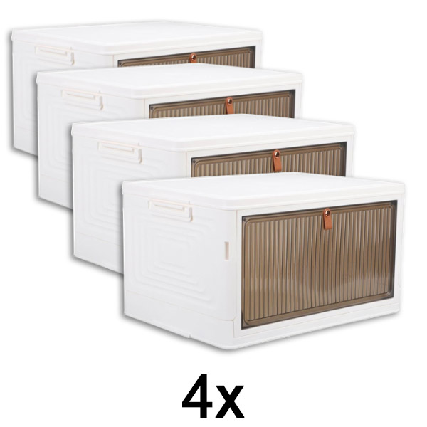 4x Tárolódoboz fedővel | ORGABOX