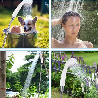 Hordozható zuhanyszivattyú - USB-n újratölthető, 4-5 L/perc, 1,5 m-es tömlő | HYDROPORT